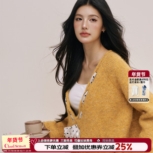 阿娇同款CLOUDSEASON日落大道毛衣女时尚慵懒风2026春新款上衣女