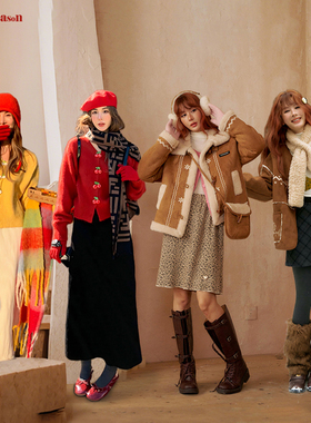 cloudseason开衫/摩洛哥/仿麂皮外套