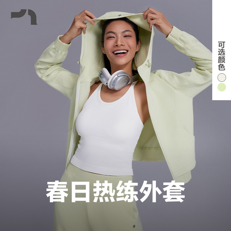 新品女士休闲宽松连帽针织外套
