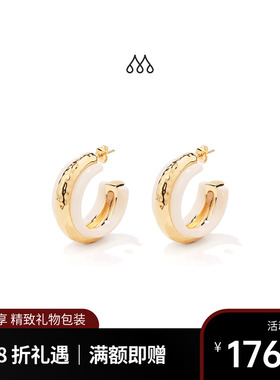 Aurelie Bidermann法国品牌Nazca圈圈耳环 法式高级感简约耳钉