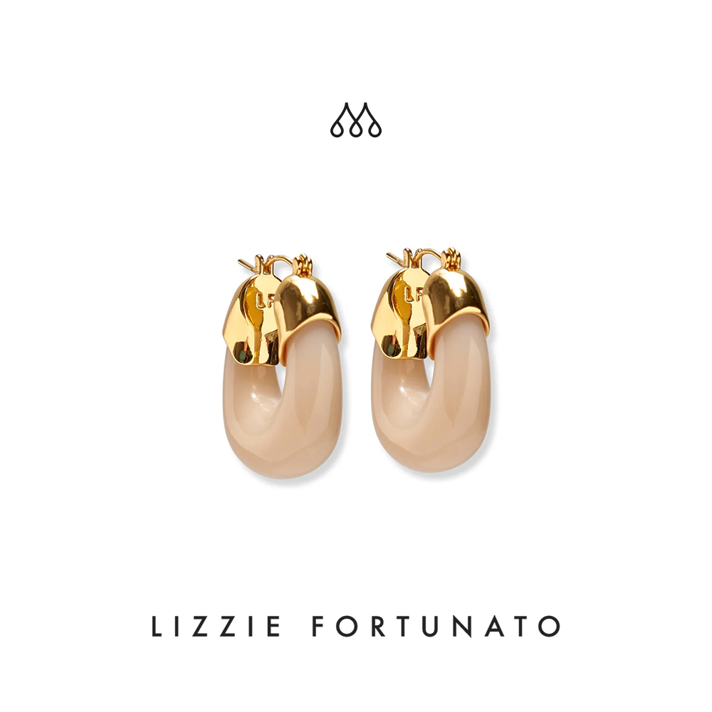 LizzieFortunato复古耳环轻奢感