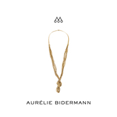 Aurelie 高级质感锁骨链 Bidermann法国品牌Miki长项链时尚