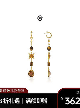 Goossens法国品牌Venise威尼斯吊坠耳环 法式复古轻奢高级感耳坠