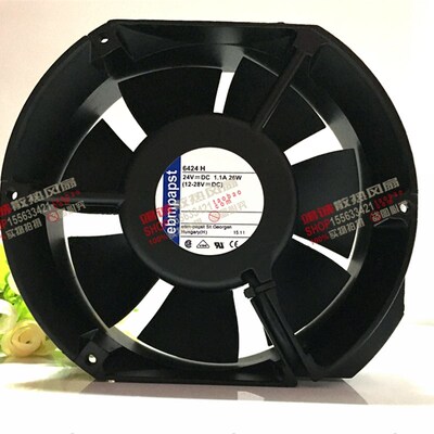 全新原装德国EBMPAPST TYP 6424H 17251 24V 1.1A 26W 散热风扇