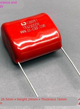 SR.CAP CBB81 CBB MKP 183 18nf 0.018uf 3000v 3kv 高压脉冲电容