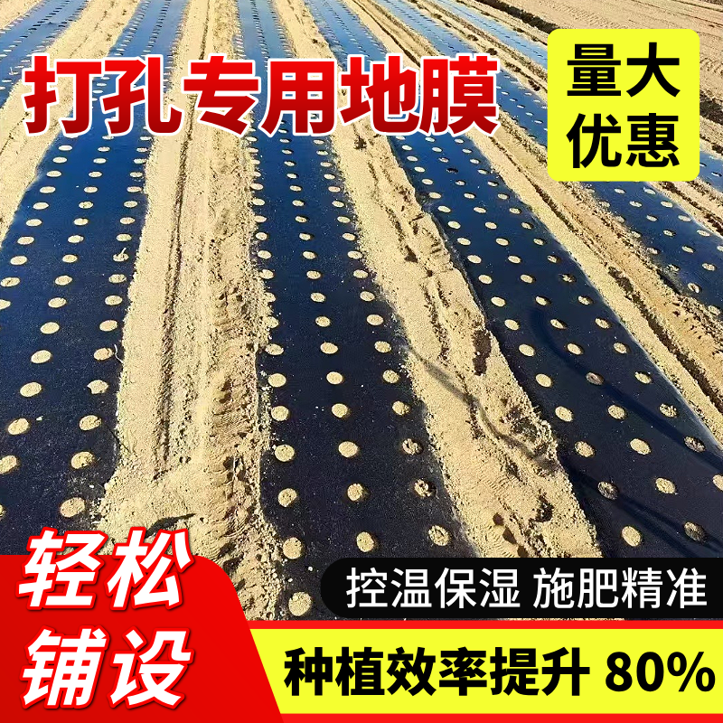 【省工神器】预打孔地膜