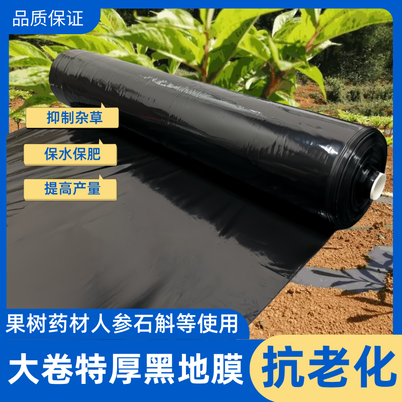特厚农用地膜抗老化黑地膜塑料薄膜防草种植棚蔬菜果园种植黑地膜,农机/农具/农膜,农用薄膜,淘宝优惠券,粉丝福利购,淘宝优惠卷