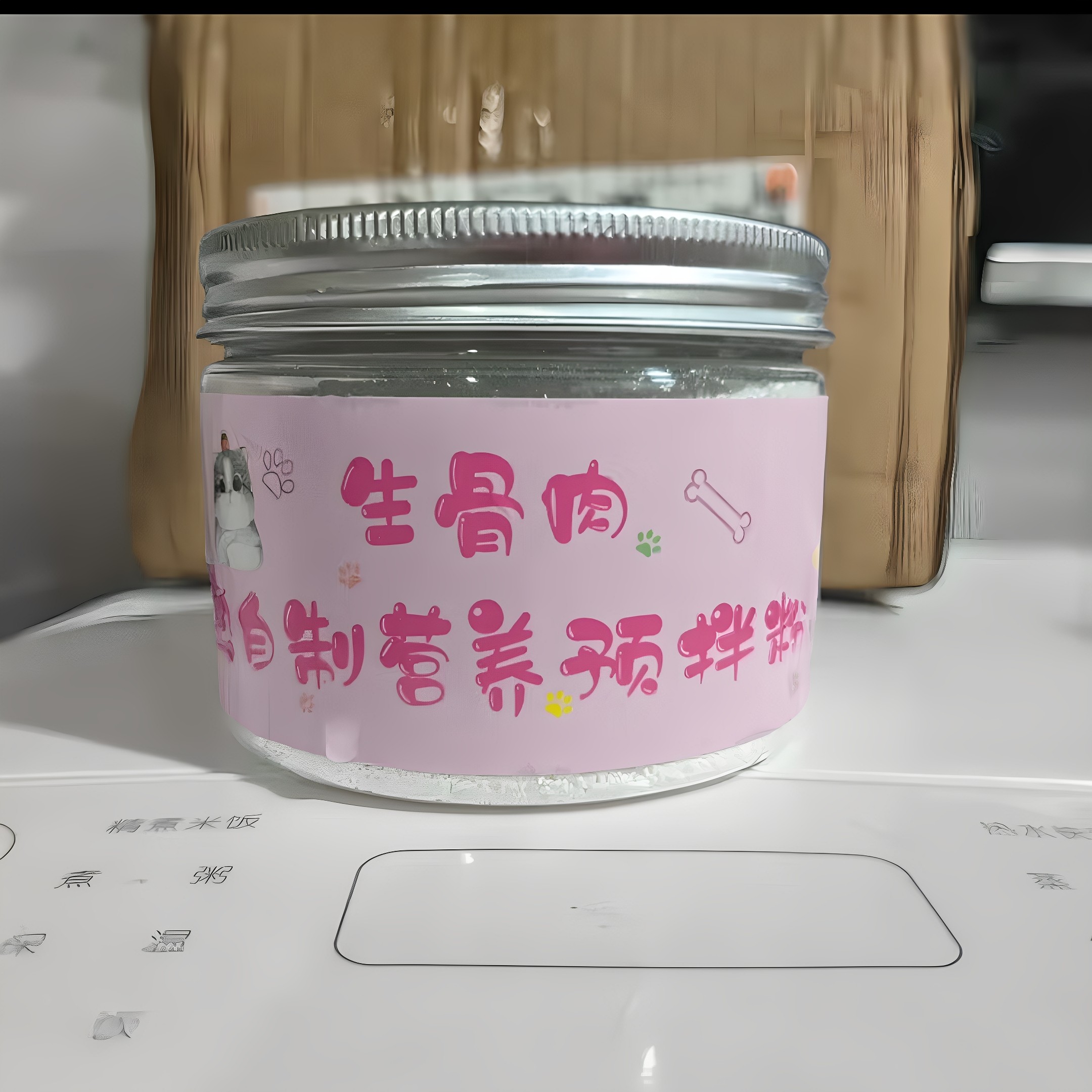 自制生骨肉营养预拌粉图片