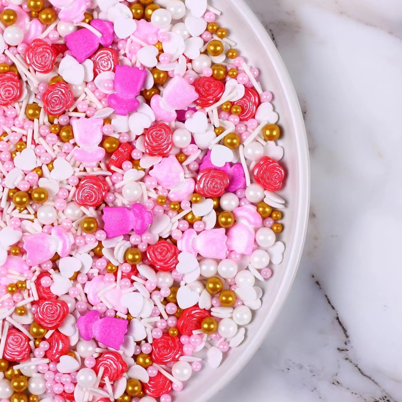 新品500g可食用彩色花朵压片烘焙蛋糕装饰糖珠糖葫芦甜西点缀糖棒,粮油调味/速食/干货/烘焙,可食用烘焙装饰品,淘宝优惠券,粉丝福利购,淘宝优惠卷