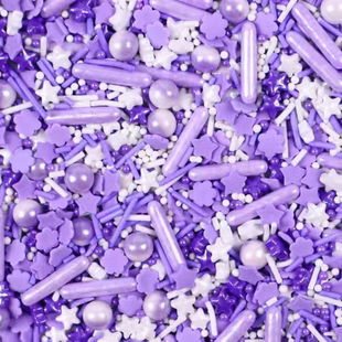 500g可食用彩珠彩针烘焙蛋糕装饰糖珠糖葫芦西点缀糖棒小星星黄色