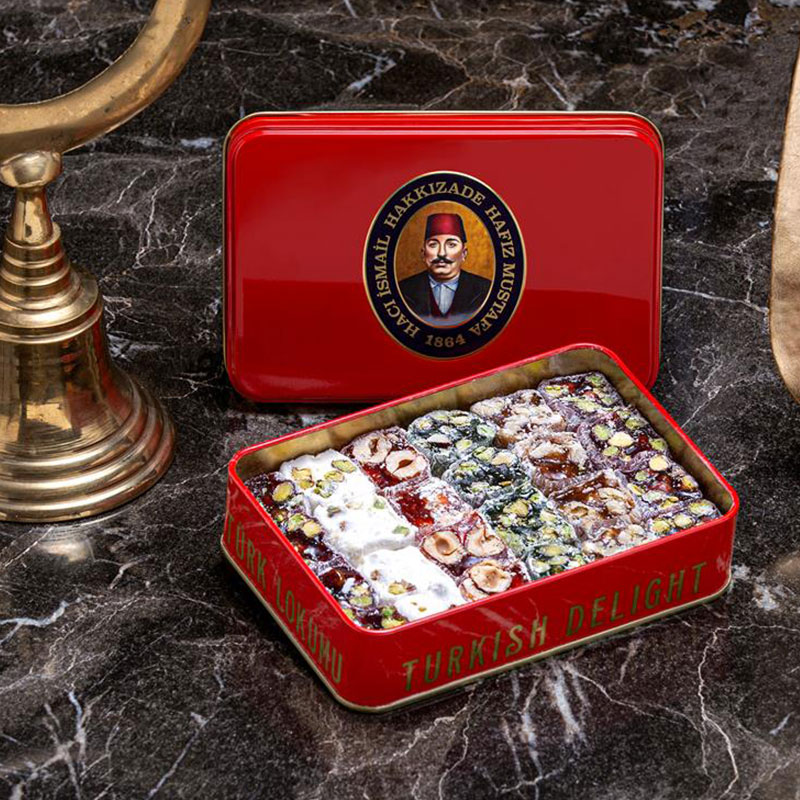 土耳其软糖坚果夹心什锦糖果高档进口零食Hafiz mustafa1864