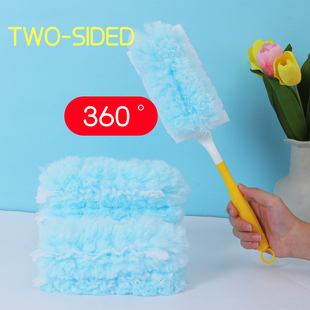 双面360°静电除尘掸子鸡毛掸子灰尘清理神器一次性搞卫生大扫除