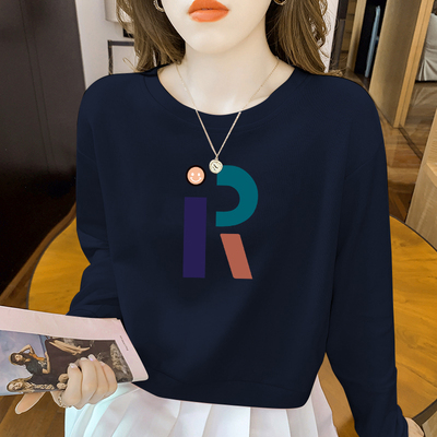 秋冬加厚加绒保暖长袖卫衣女宽松