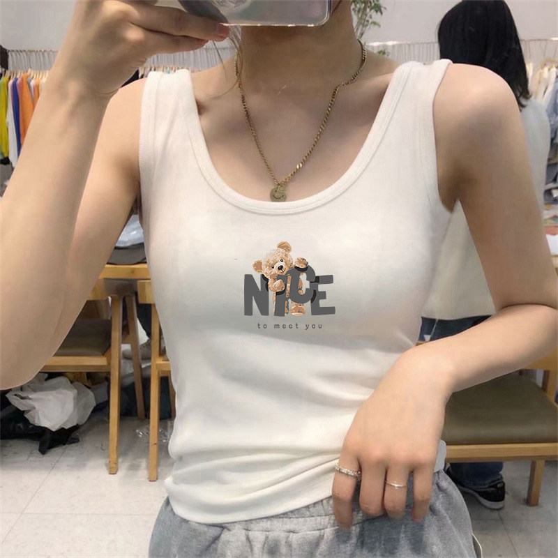 吊带背心女夏季新款个性设计感图片