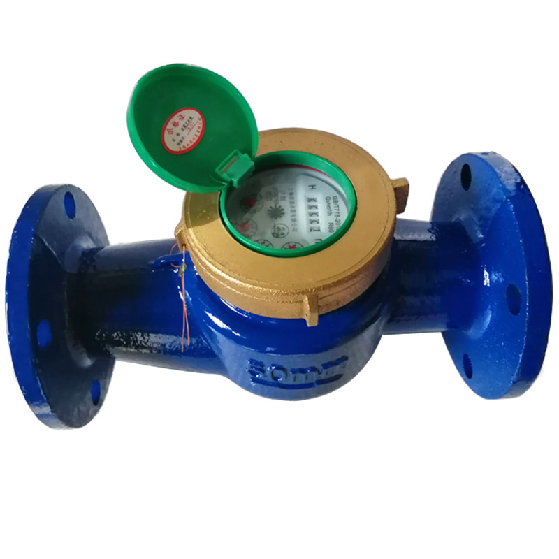 铸铁法兰水表旋翼式冷水表耐高温热水表dn40 50 65 80 100 125150