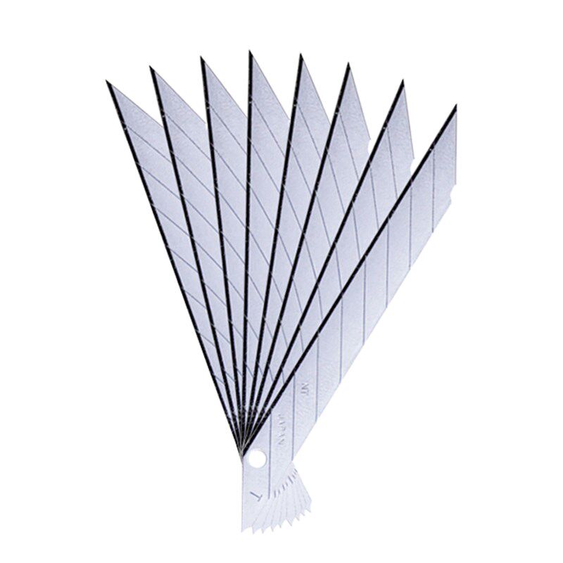 日本NT进口BD-100美工刀片小号30度尖刀片雕刻裁纸壁纸贴膜刀片