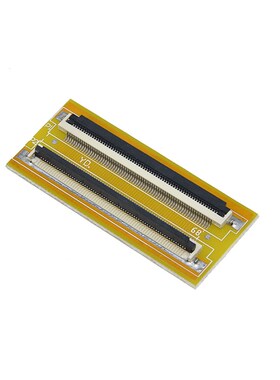 fpc连接器0.5 64/68/80P/96P 转接板 翻盖带扣镀金液晶屏排线接头
