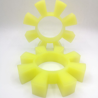 联轴器橡胶八角缓冲垫T154/170/195/200/210260聚氨酯L六角梅花垫