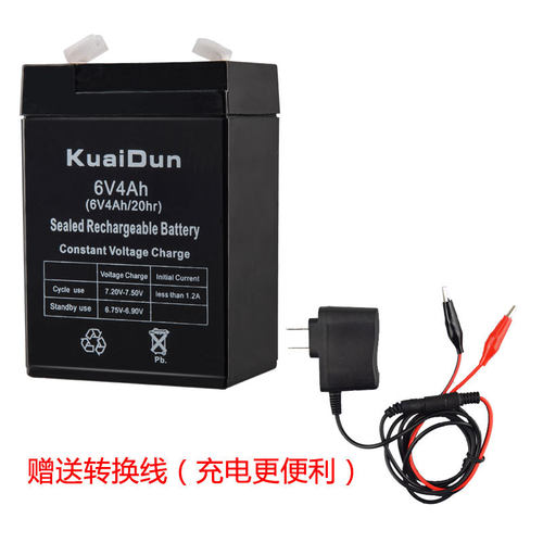 电子秤电池6v4ah电瓶6v4ah20hr蓄电池6v4ah蓄电池6v4ah童车蓄电池