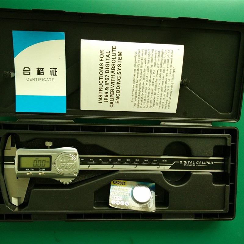 ip67防水电子数显卡尺 高精度不锈钢游标卡尺0-150-200-300mm
