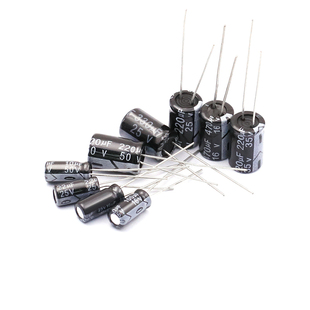 铝电解电容器元件直插16v  25V 35V 50V 100V 1000uf 47UF 100UF