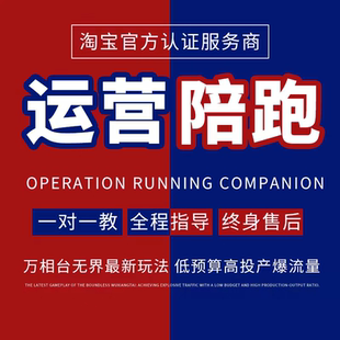 淘宝天猫店铺诊断直通车诊断店铺代建直通车推广陪跑电商代运营