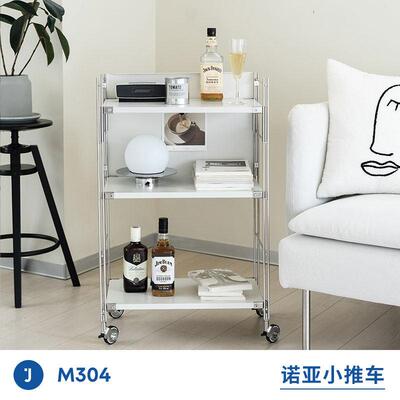 JUGAR极架【诺亚小推车】创意可移动边几置物架厨房零食浴室收纳