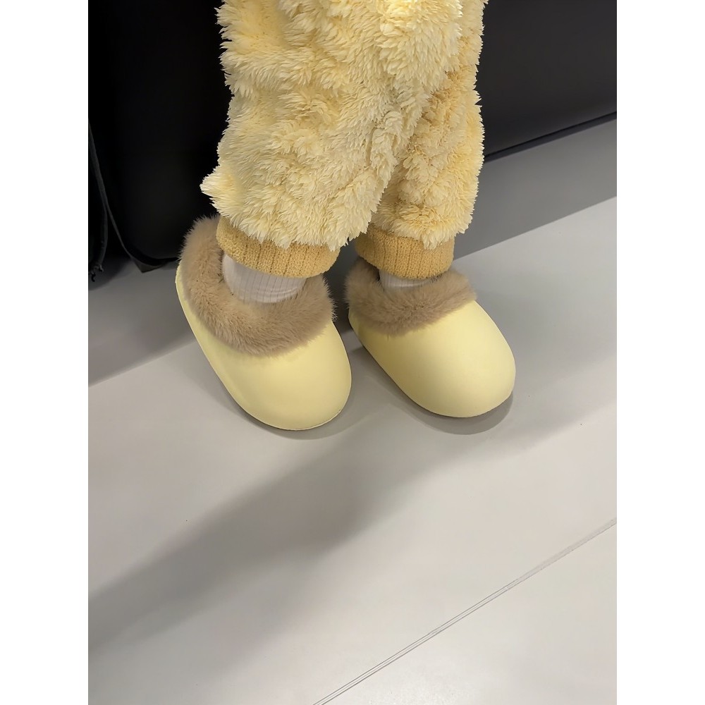 儿童棉拖鞋男童女童包跟家居室内可外穿防滑防水保暖2025新款童鞋