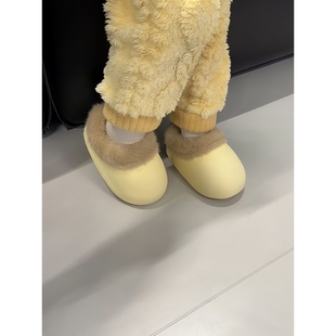 儿童棉拖鞋男童女童包跟家居室内可外穿防滑防水保暖2025新款童鞋