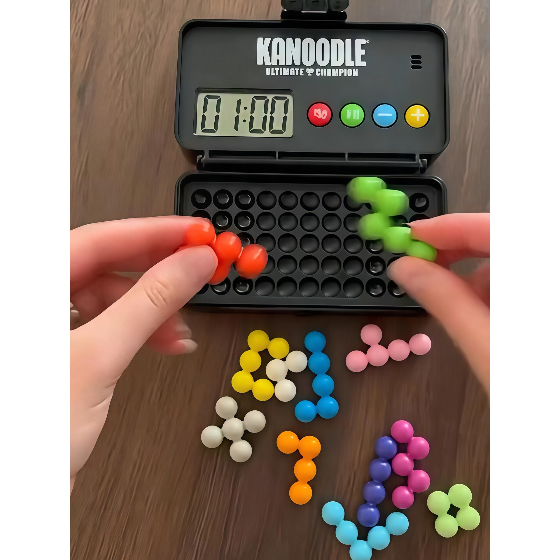 智力魔珠智慧金字塔拼盘成人儿童益智游戏思维开发计时烧脑桌游