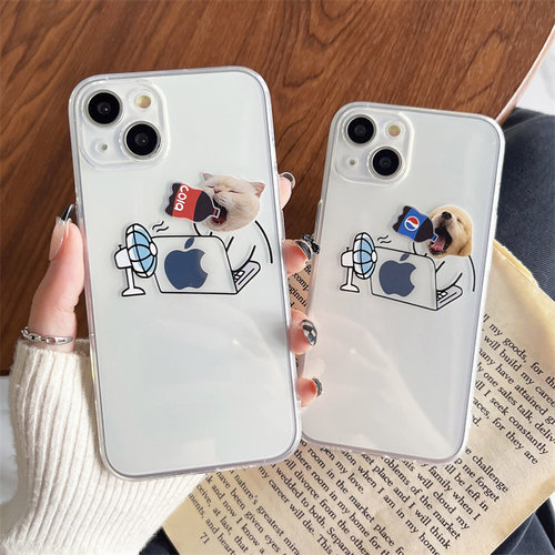 苹果iPhone硅胶卡通创意情侣软壳