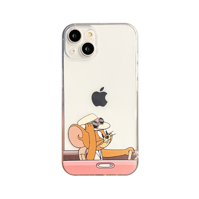 苹果iphone硅胶卡通创意情侣软壳