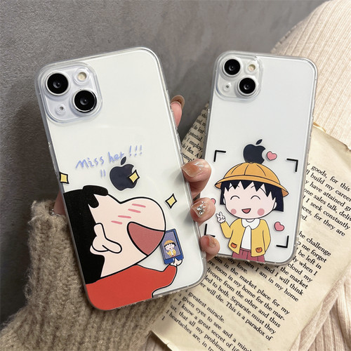 苹果iphone硅胶卡通透明情侣软壳