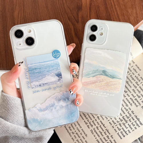 iPhone苹果硅胶ins简约全包直边