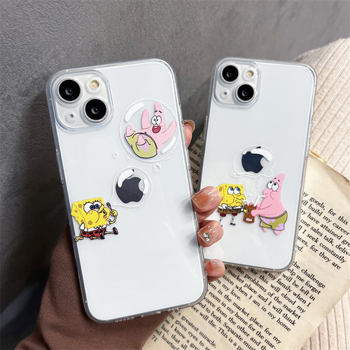苹果iphone硅胶卡通创意透明软壳