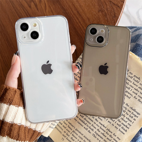 苹果iPhone硅胶简约全包直边软壳