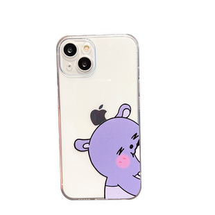 苹果13pro手机壳新款iPhone12mini库洛米16max卡通适用巴库14promax暗黑系8plus7情侣15秀恩爱6s透明x硅胶软4