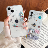 创意卡通史努比适用苹果13手机壳iphone12promax透明女6s外壳11pro新款 15可爱7硅胶软13minii se3防摔壳8plus