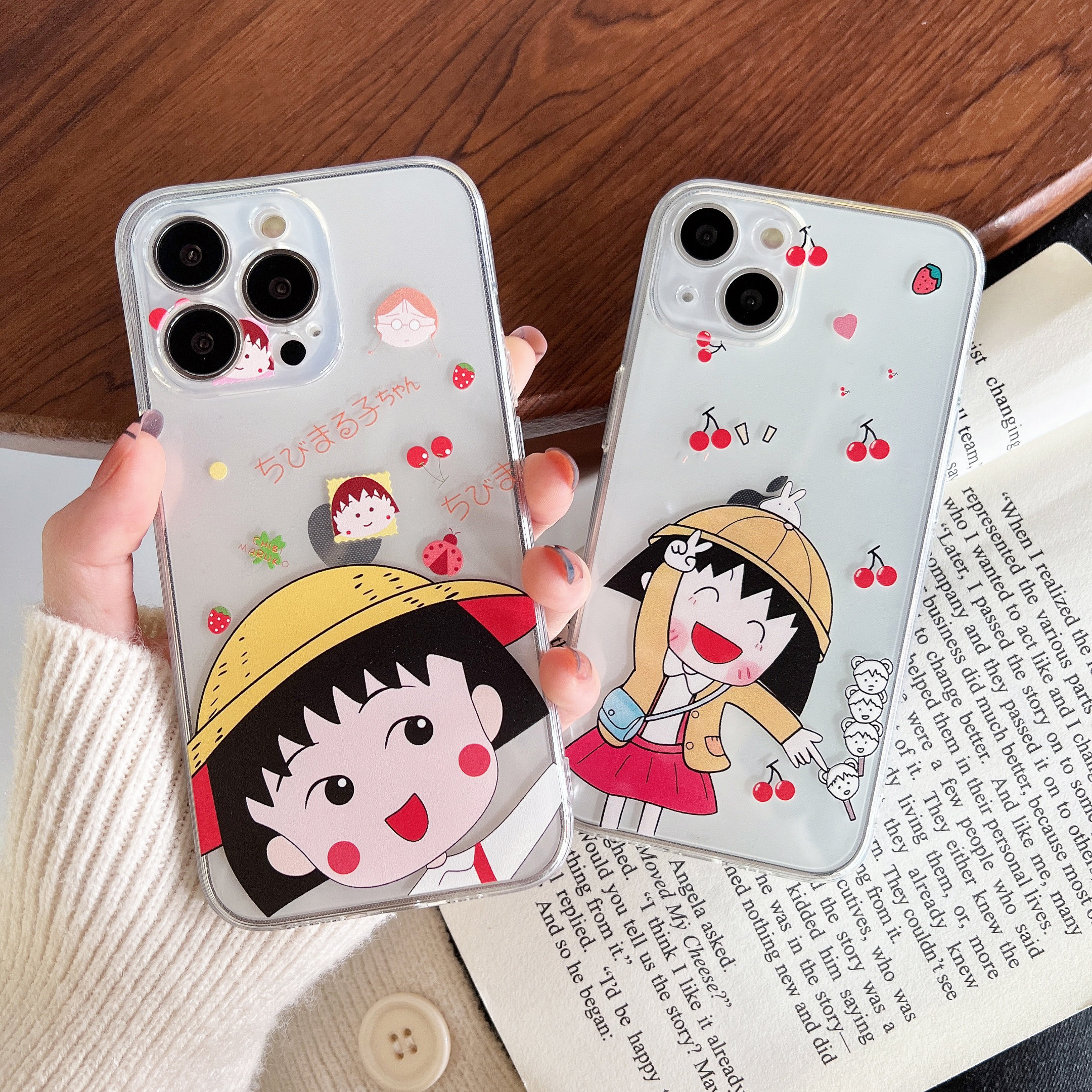 苹果iPhone硅胶卡通全包透明软壳