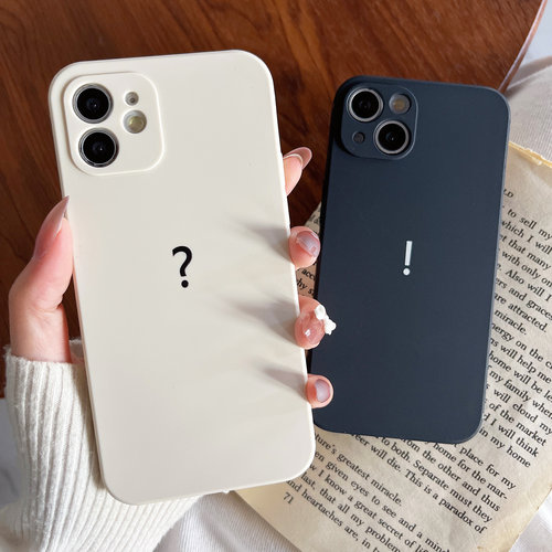 苹果iPhone硅胶全包创意直边软壳
