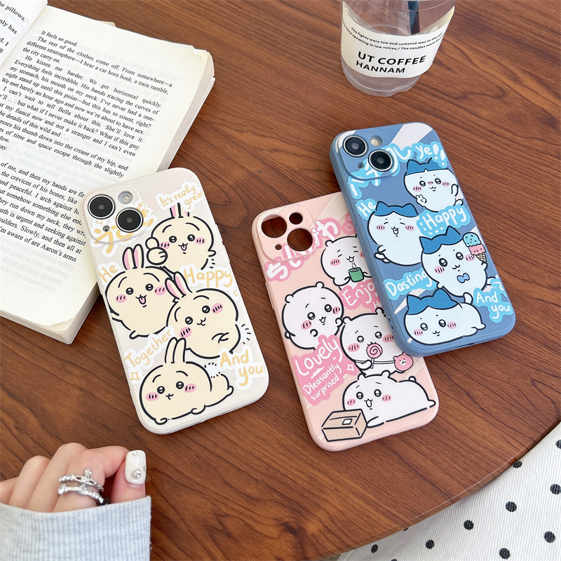 苹果iphone硅胶卡通防摔保护套
