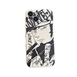 卡通日漫海贼王适用iPhone15promax苹果14plus手机壳男款13全包12可爱11航海王16路飞索隆罗7plus/8硅胶软se3