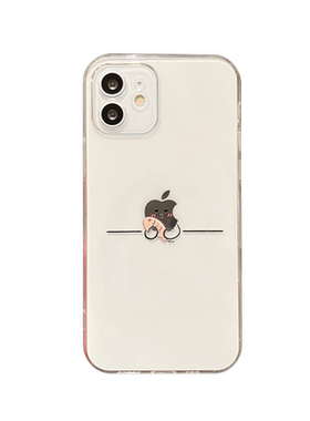 苹果iPhone硅胶卡通创意透明软壳