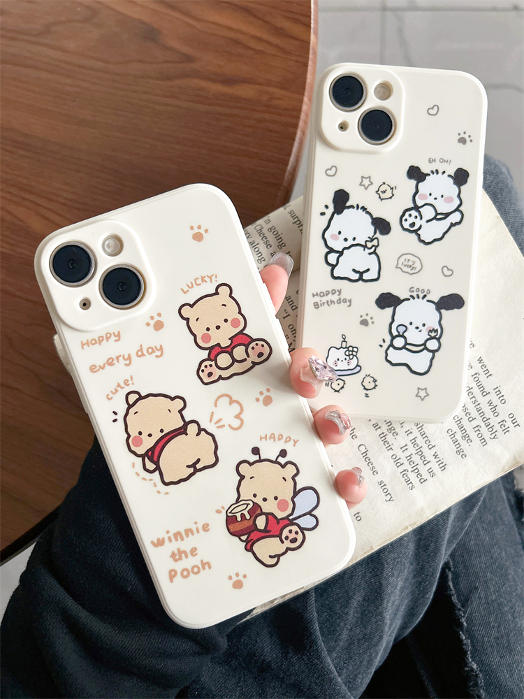 苹果iphone硅胶卡通全包防摔软壳