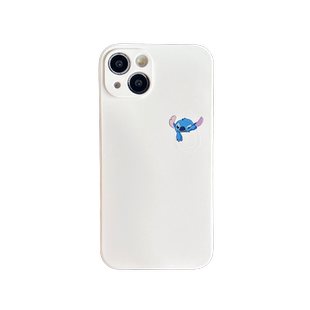 卡通可爱史迪仔安琪适用苹果15promax手机壳iphone14全包防摔保护套13/12/11硅胶软16情侣少女心8/7/6s保护套