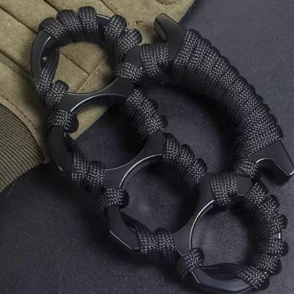 指虎合法防身武器户外拳扣手撑子四指拳套自卫虎指破窗器用品装备