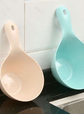 挖面小瓢特小号水瓢浇地一体成型水瓢面粉勺舀米勺厨房家用舀米器