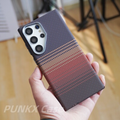 趣玩好物 日落月升适用于三星s24ultra手机壳pc磁吸创意浮雕壳保护套硬壳25u平替pitaka超薄磨砂高级芳纶细纹