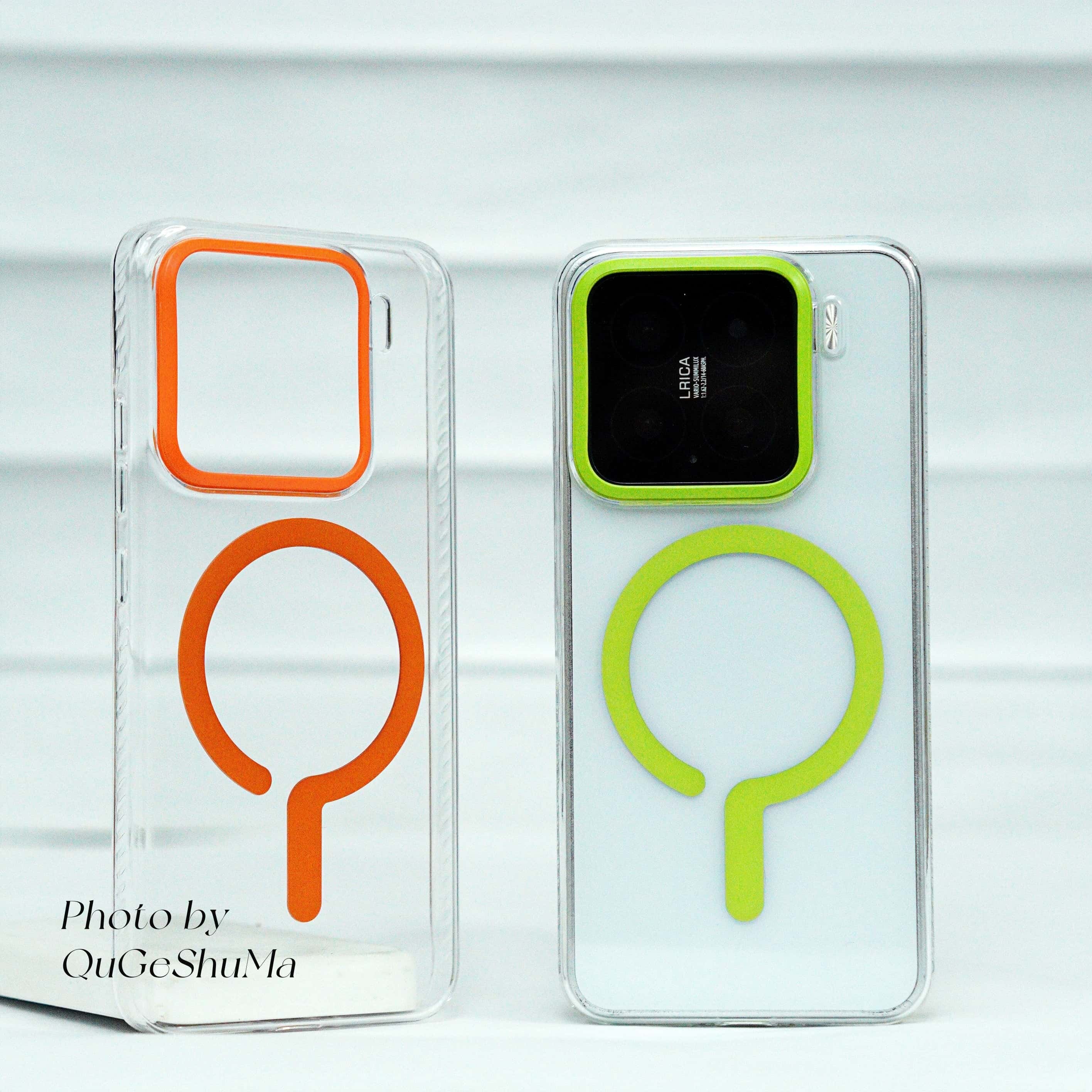 趣玩好物 不发黄 问号高透磁吸手机壳适用iPhone16ProMax电容按键15pro超薄壳X200/X8Ultra/mate70pro/60壳