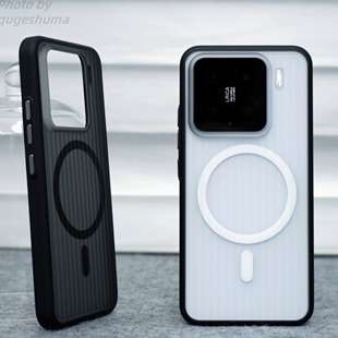 15淬炼瓦楞光栅手机壳iPhone16磁吸磨砂肤感全包防摔泼墨壳老爆013 苹果华为小米vivo三星oppo荣耀简盾小米14